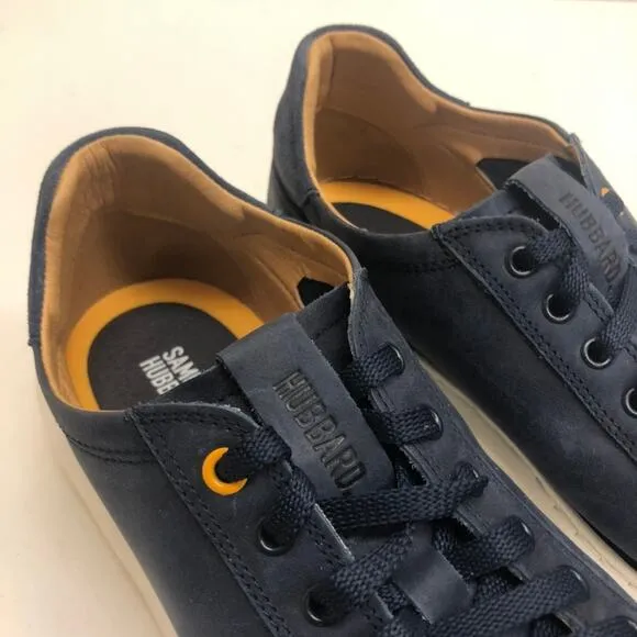 Samuel Hubbard Sunset Sneaker Navy Blue Leather Nubuck Size M 8 / W 10 / EU 41