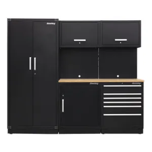 Sealey Premier Premier 2.5m Storage System - Oak Worktop