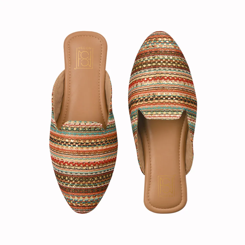Sitara Slip On Mules