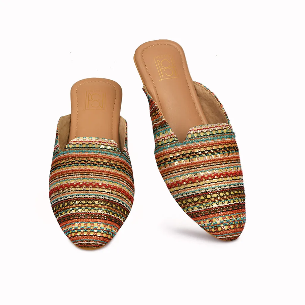 Sitara Slip On Mules