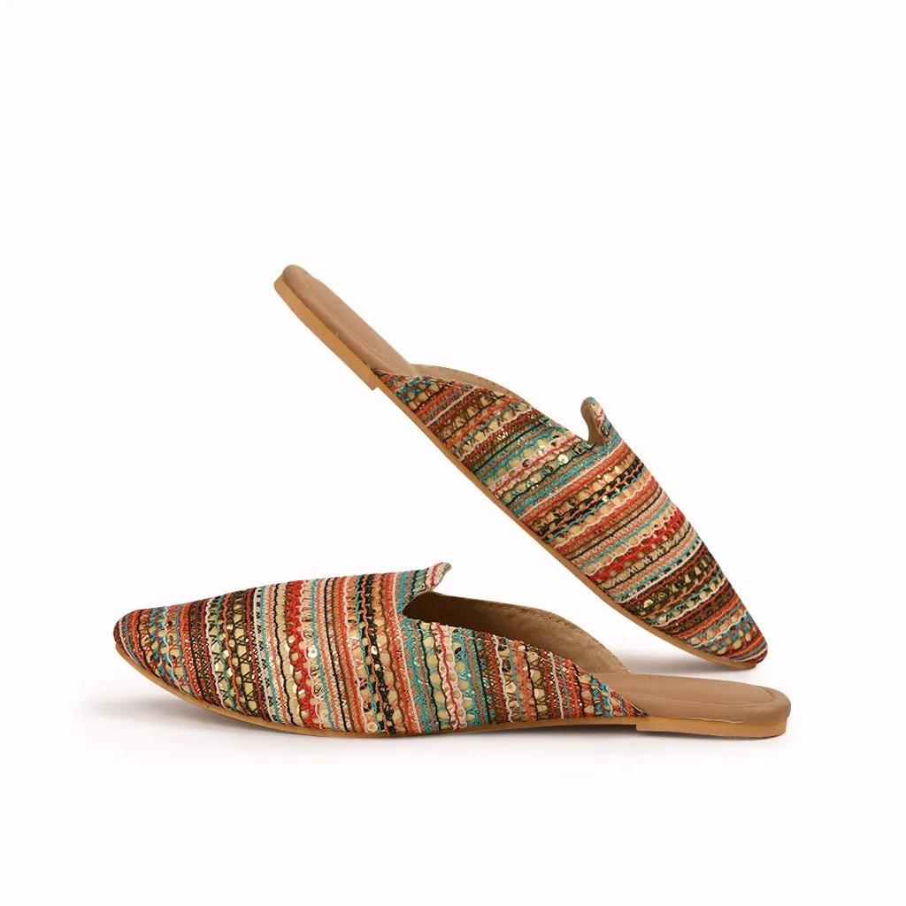 Sitara Slip On Mules