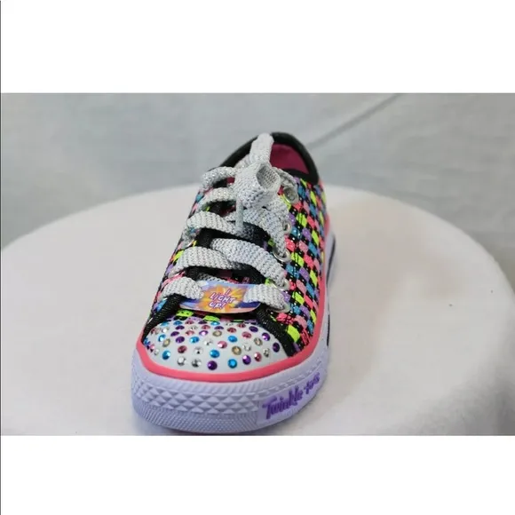 Skechers Twinkle Toes Shuffles Sneakers Light up