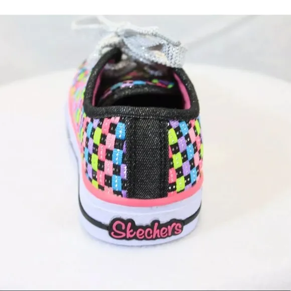 Skechers Twinkle Toes Shuffles Sneakers Light up