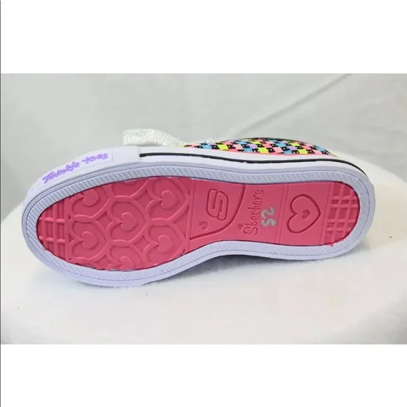 Skechers Twinkle Toes Shuffles Sneakers Light up