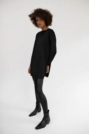 SKIN PANTS, Black