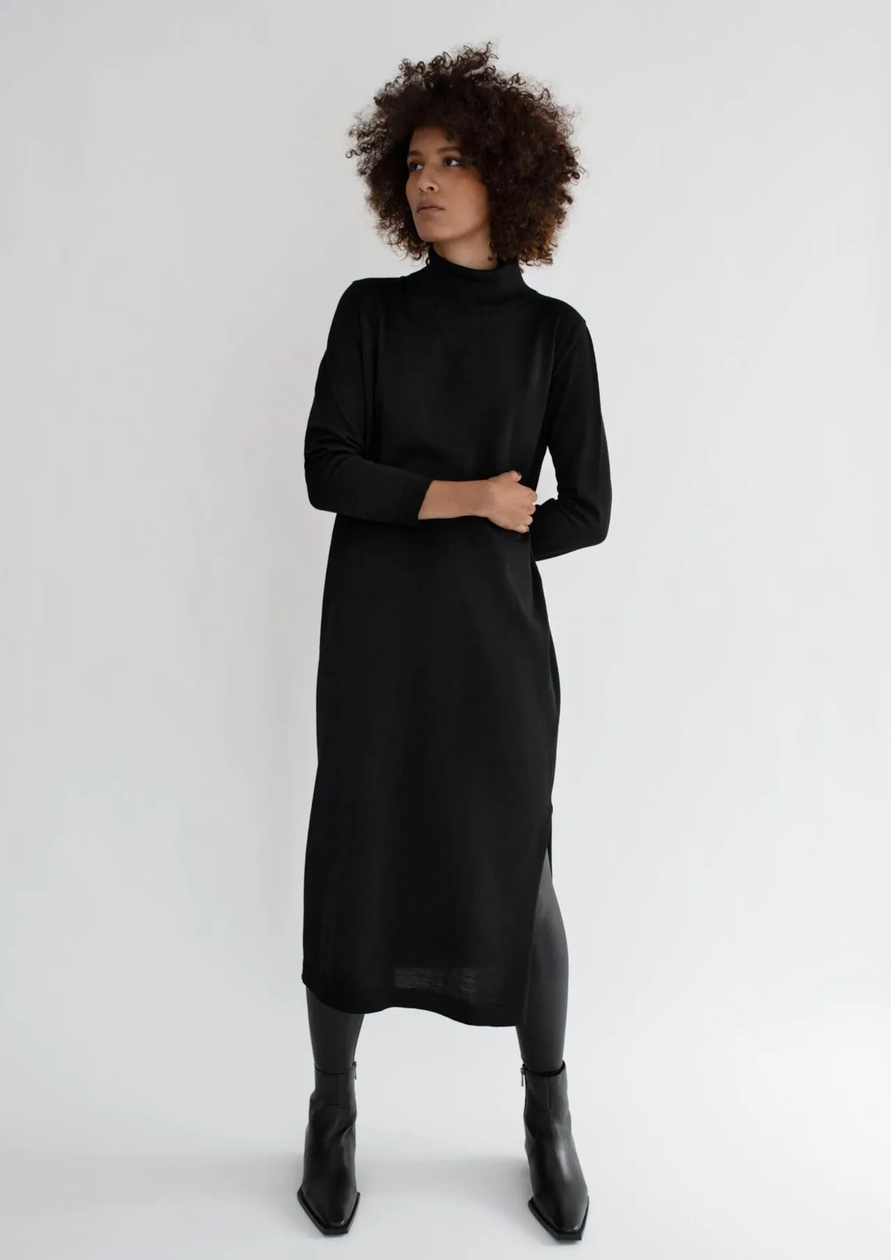 SKIN PANTS, Black