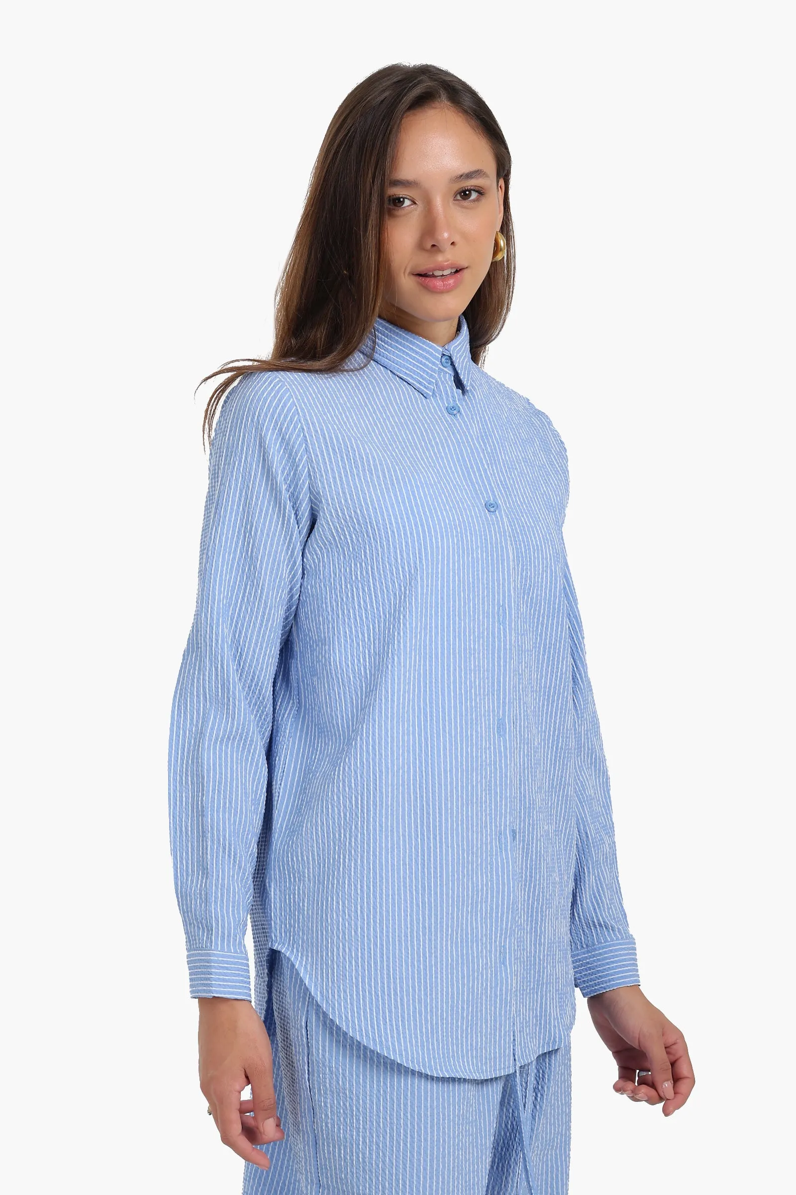 Striped Long-Sleeve Shirt