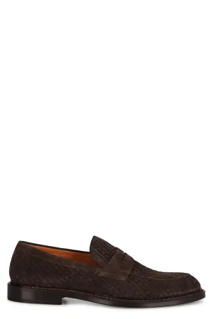 Suede loafers