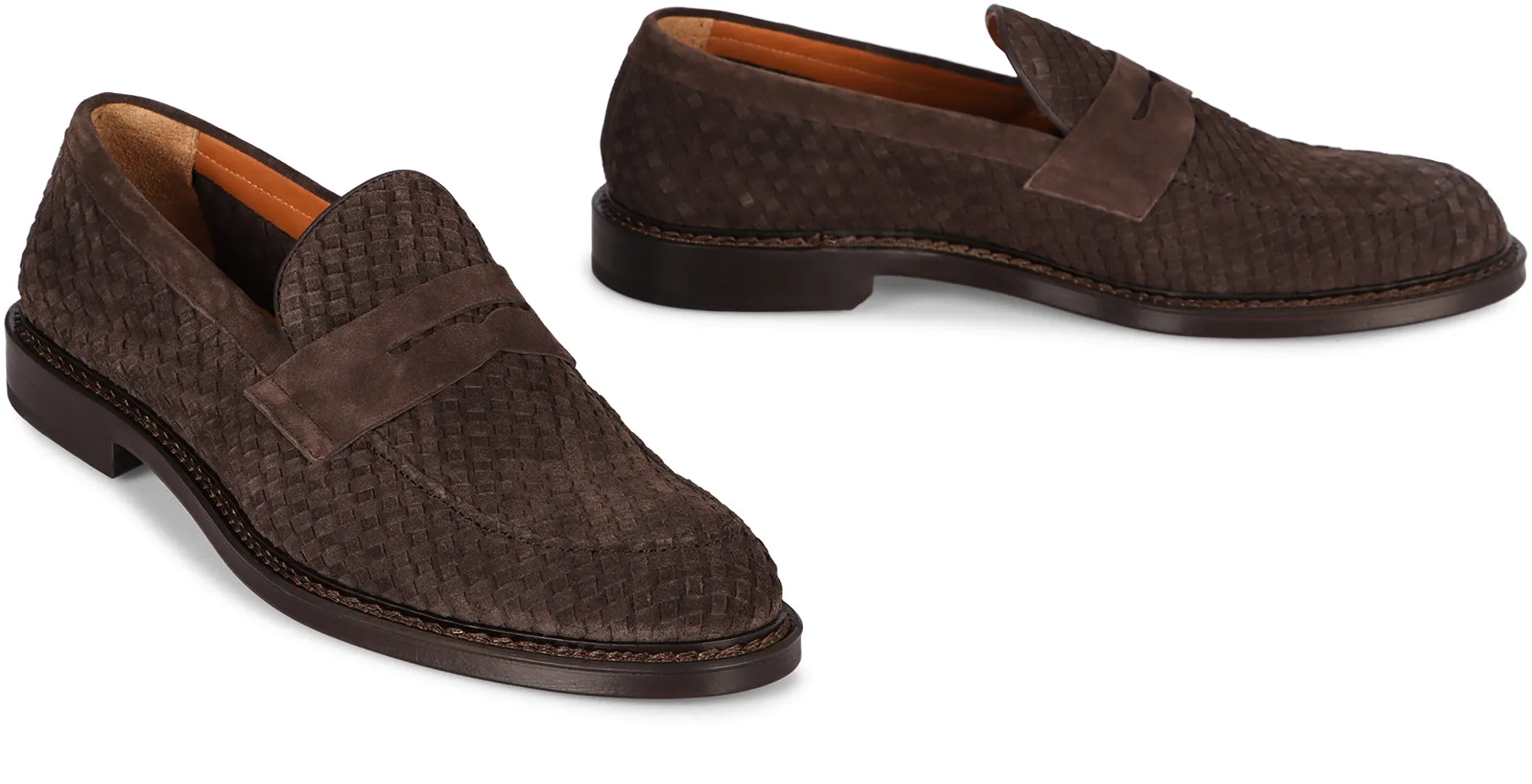Suede loafers