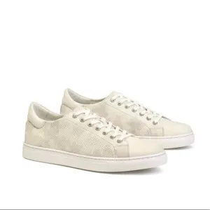 Trask Alder Leather Sneakers - White/camouflage pattern