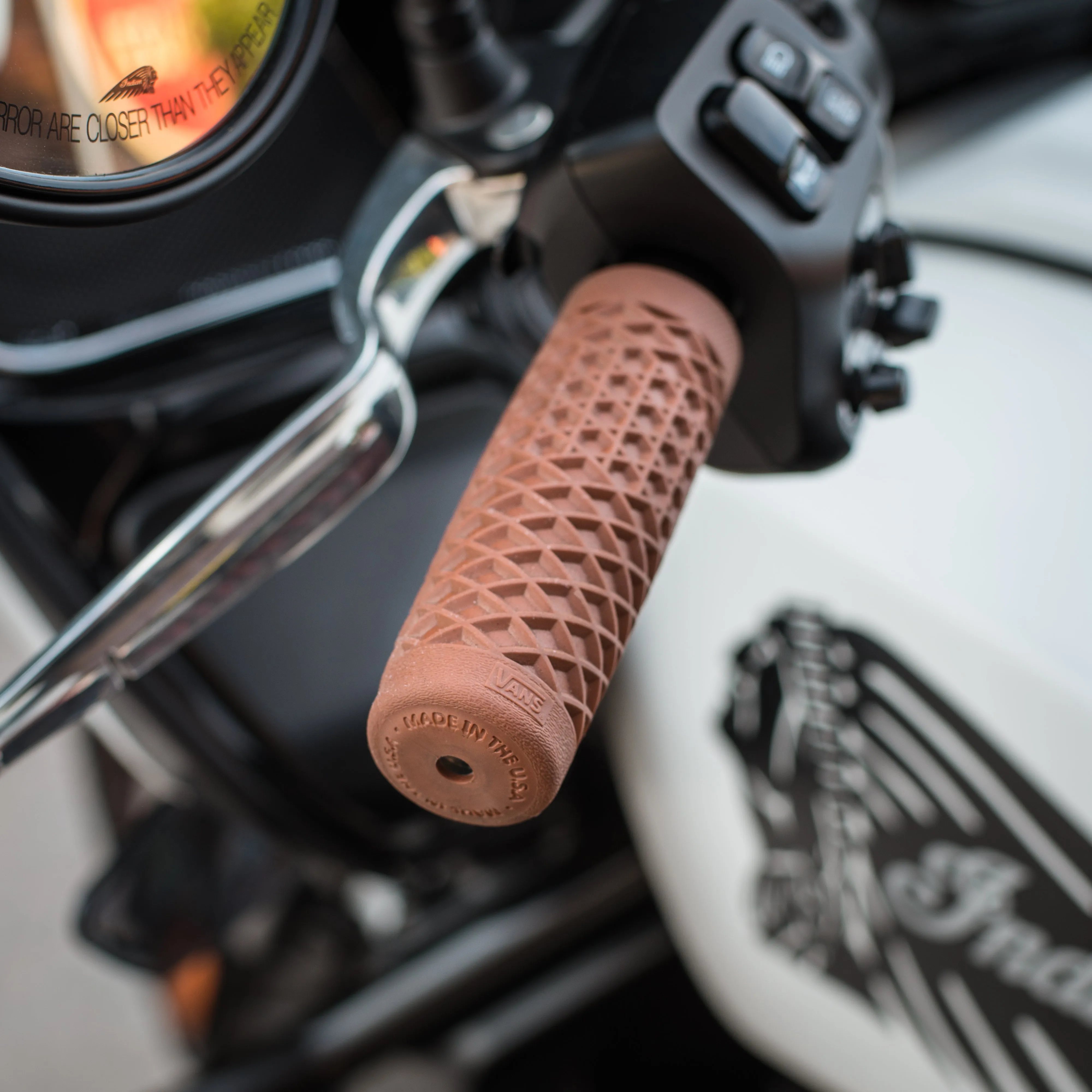 VANS X CULT MOTORCYCLE GRIP, Gum Rubber