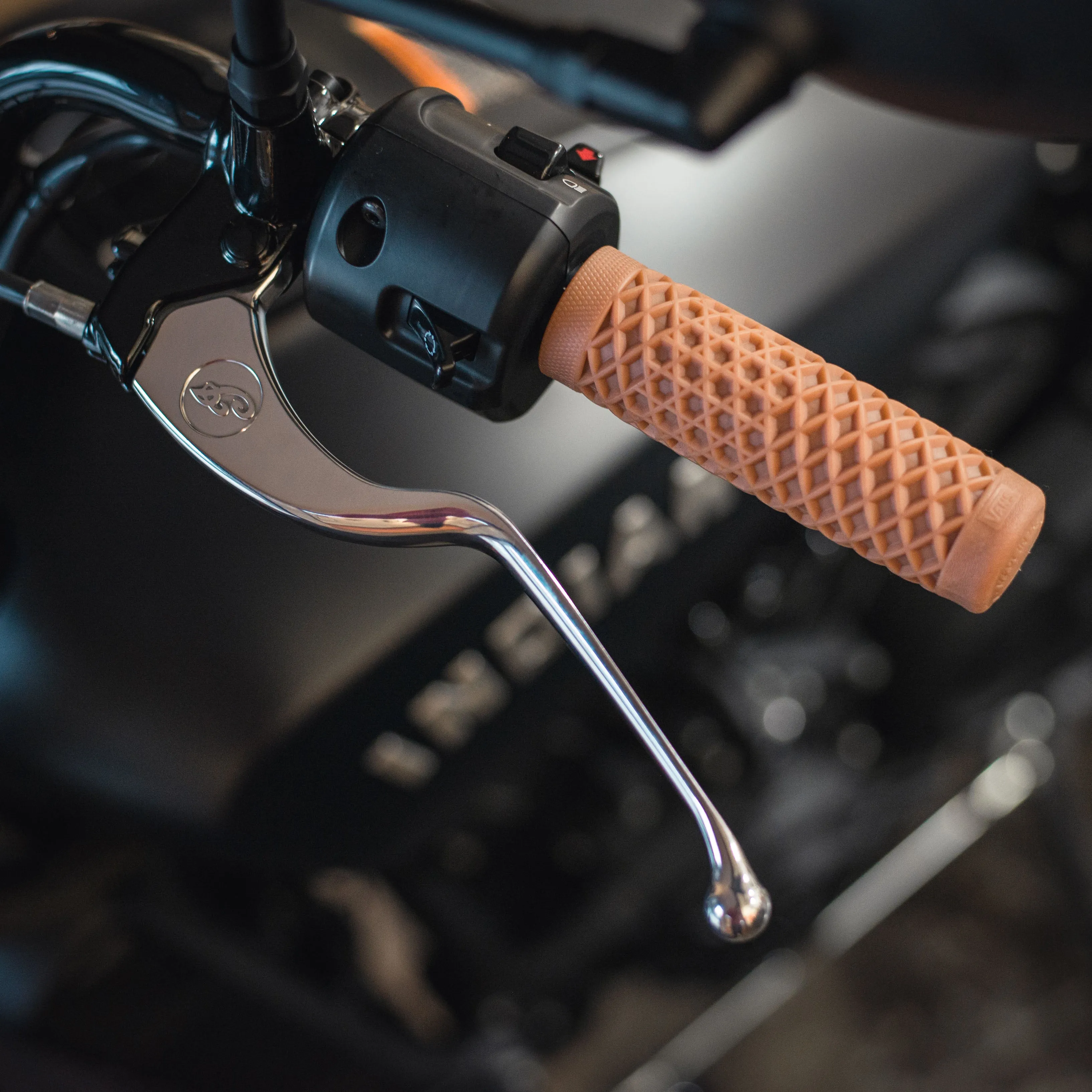 VANS X CULT MOTORCYCLE GRIP, Gum Rubber