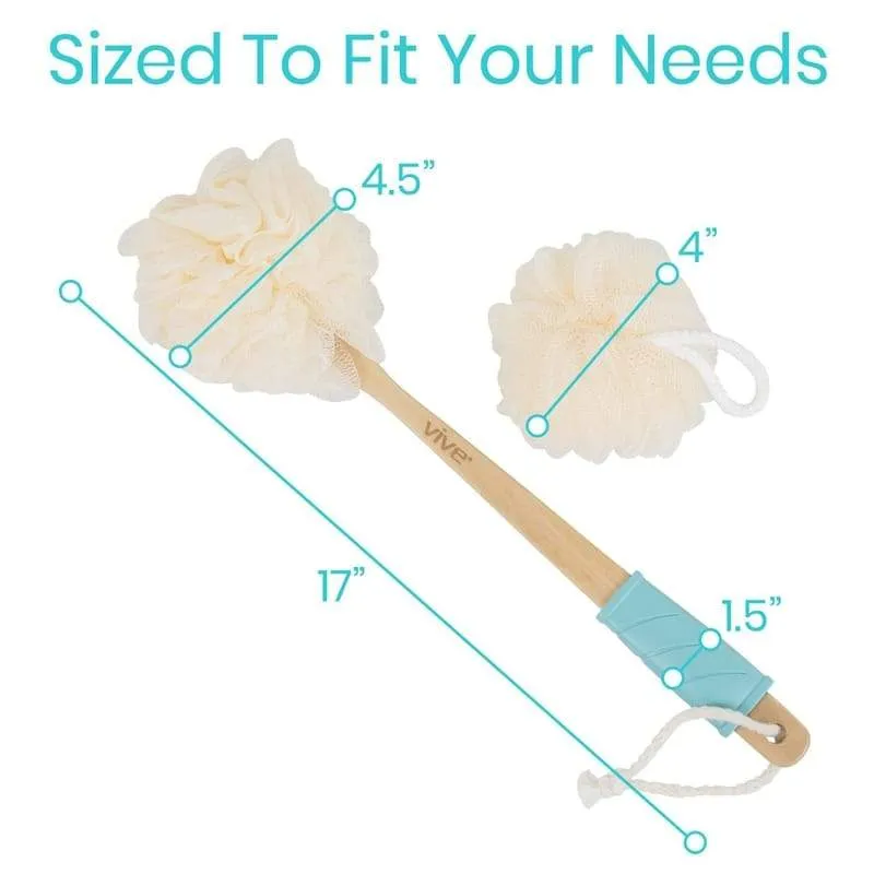 Vive Loofah Brush