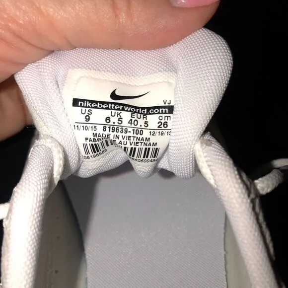 Womens NIKE AIR MAX THEA TXT White Trainers Sneakers Sz 9