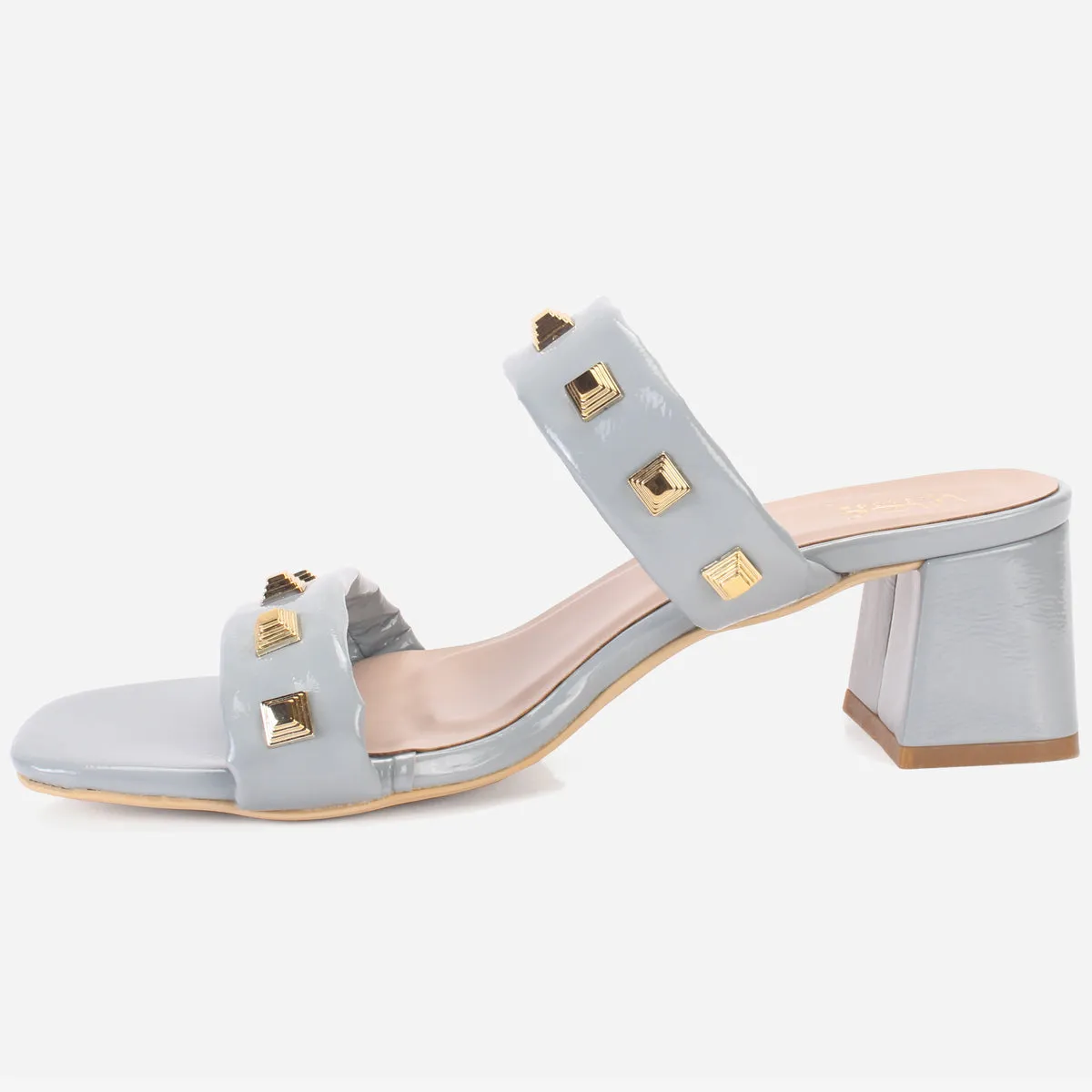 Womens "GALA"Fancy Stud Detailing Sandals