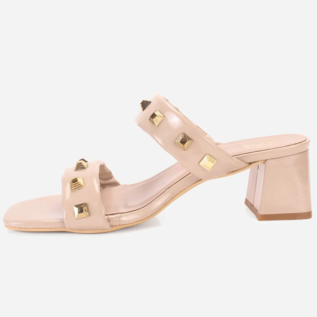 Womens "GALA"Fancy Stud Detailing Sandals