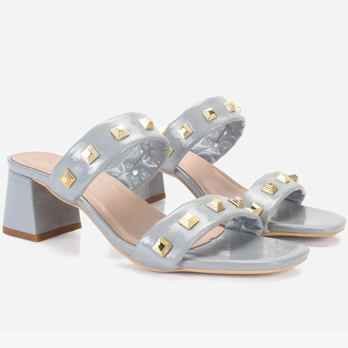 Womens "GALA"Fancy Stud Detailing Sandals