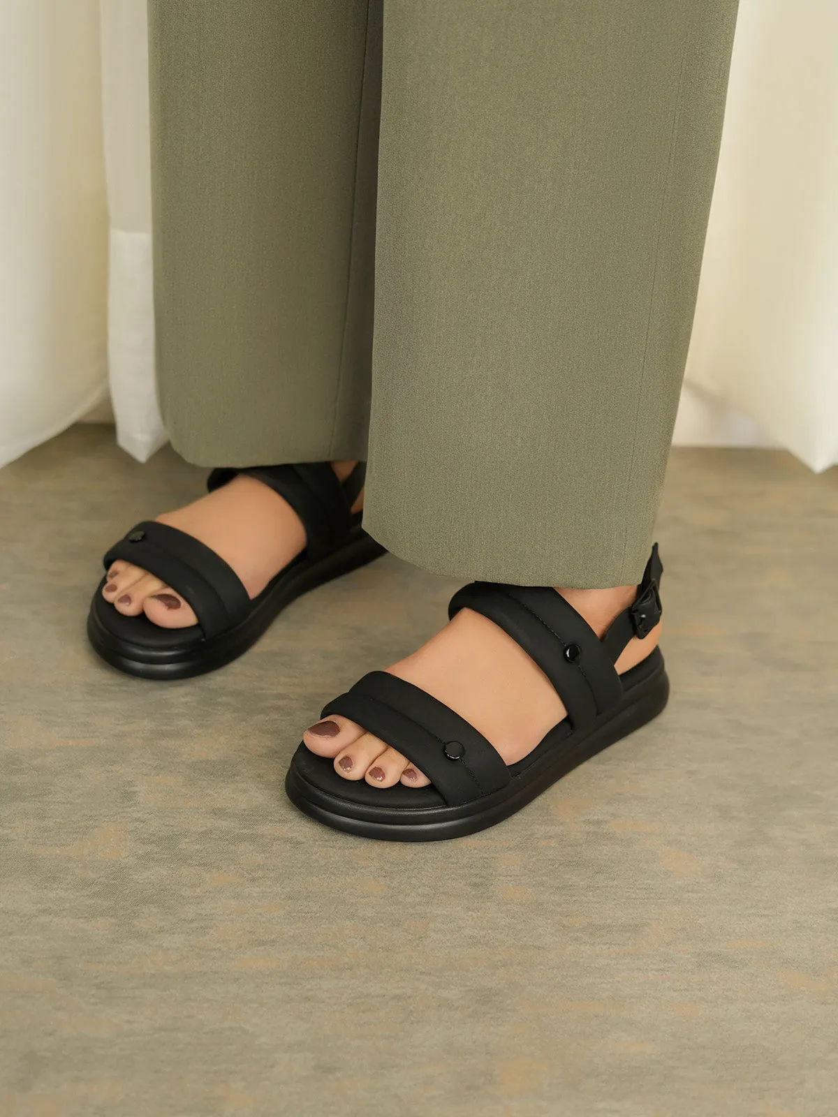 Womens "KAPULE" Comfy Backstrap Sandals