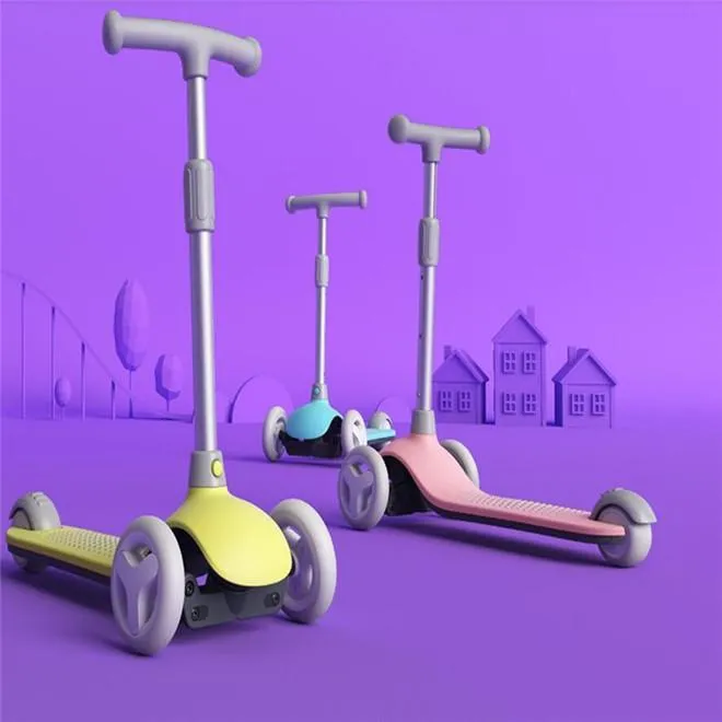 Xiaomi Mi Mitu Kids Kick Scooter with Wheel Light